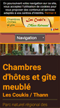 Mobile Screenshot of chambres-dhotes-lescoukis.com